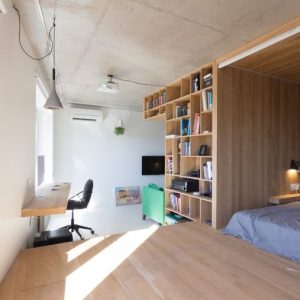 Aménager deux espaces dans un studio