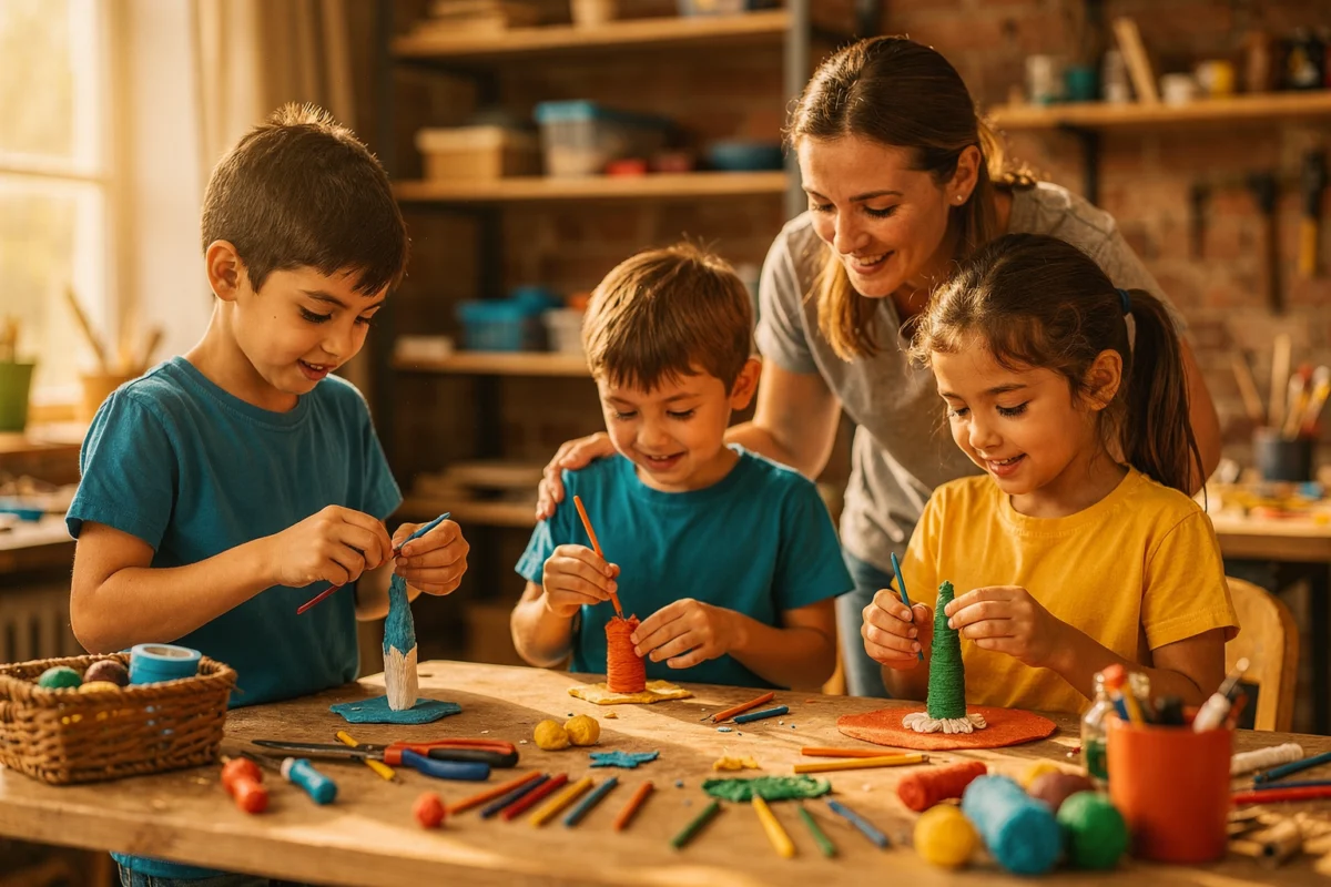 Atelier bricolage enfants : organiser, animer et vendre